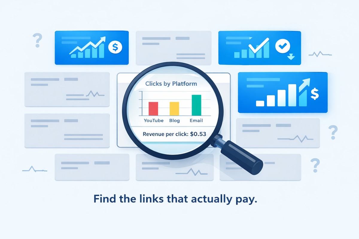 How to Know Which Affiliate Links Are Actually Making You Money