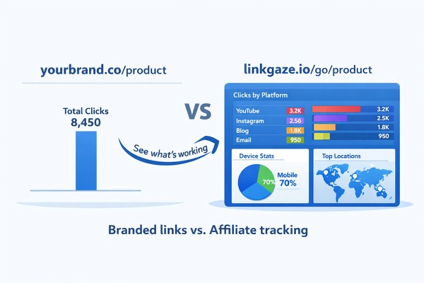 Rebrandly Alternative for Affiliate Marketers: Why Linkgaze Tracks What Rebrandly Can't